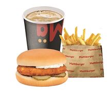 Большое комбо с Чикенбургером