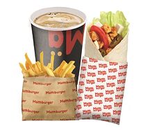 Большое комбо с чикен-роллом барбекю