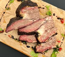 Брискет из техасского смокера