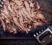 Рваная говядина из техасского смокера