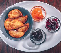 Чебуречки с джемом