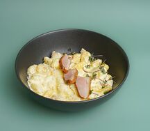 Паста с копченой уткой