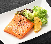 Стейк из лосося