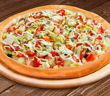 Пицца Бостон 30 см на тонком тесте