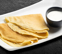 Блины со сметаной