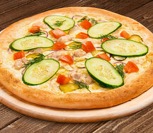 Пицца Шаверма 30 см на тонком тесте