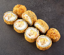 Ролл с цыпленком темпура