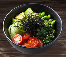 Поке с овощами