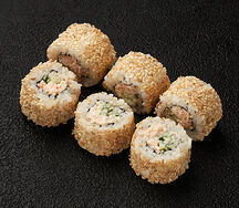 Ролл Снежная Калифорния с креветкой