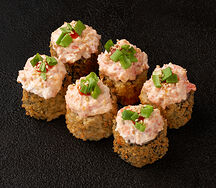 Ролл Панко с креветкой и спайси соусом