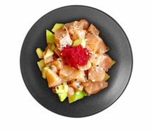 Тартар с лососем