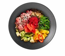 Поке с лососем