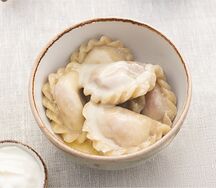 Вареники с картофелем и грибами