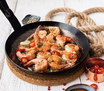 Гамбас в чесночном масле