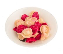 Разноцветные пельмешки