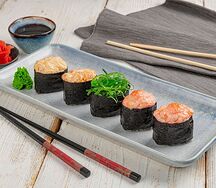 Запеченные гунканы суши