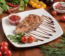 Стейк из свинины