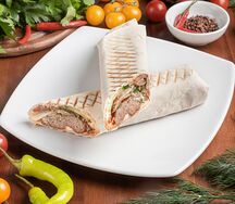 Люля-кебаб из говядины в лаваше