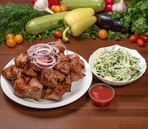 Шашлык из свинины килограммовый