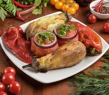 Овощи на углях по-армянски