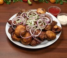 Маленькое ассорти из люля-кебабов