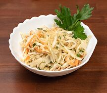 Салат с капустой