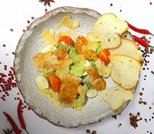 Цезарь с курицей