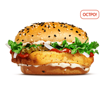 Острый Фиш Бургер