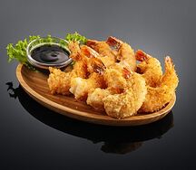 Креветки в кляре