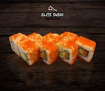 Ролл Калифорния с лососем