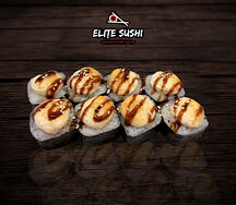 Запеченный ролл с крабом