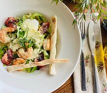 Цезарь с креветками