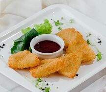 Жареный сулугуни