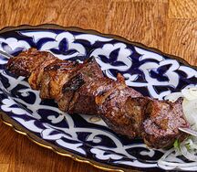 Шашлык из печени