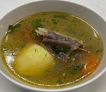 Шурпа с говядиной