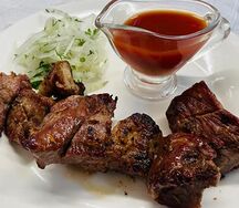 Шашлык из говядины кусковой