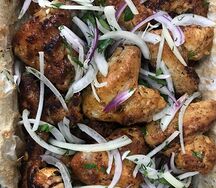 Шашлык из куриных крылышек