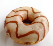 Донат глазированный Карамель