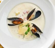 Сливочный суп чаудер