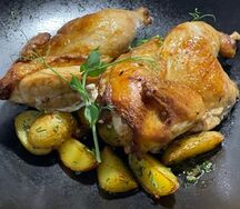 Цыпленок, приготовленный на гриле