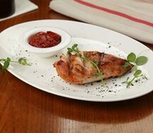 Куриная грудка на гриле