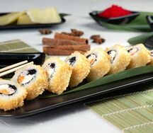 Ролл Сяке Темпура