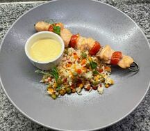 Шашлычок из лосося