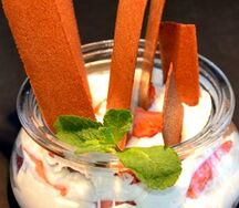 Авторский мильфей с ягодами