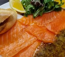 Филе слабосоленого лосося