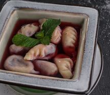 Вареники с вишней