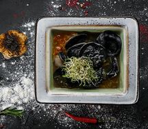 Пельмени с лососем и треской