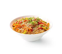 Лапша Хрустальная с овощами