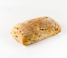 Чиабатта цельнозерновая с оливками