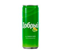 Напиток газированный Добрый Лимон-лайм